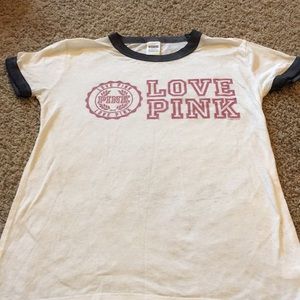 PINK Burnout Tee